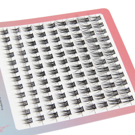 Cluster Lashes 72 Individual Lashes Clusters Eyelash Extensions False Eyelashes DIY Wispy Fluffy Lash Extension Mix 10-16mm