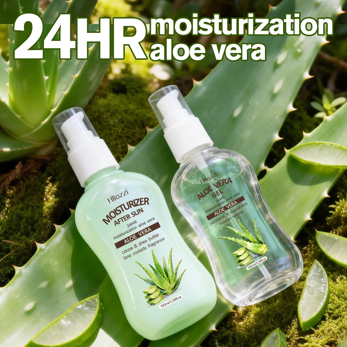 MOISTURIZER AFTER SUN ALOE VERA GEL,Quick absorption, non-greasy texture, post-sun hydration, suitable for both men and women