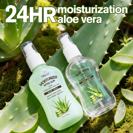 MOISTURIZER AFTER SUN ALOE VERA GEL,Quick absorption, non-greasy texture, post-sun hydration, suitable for both men and women