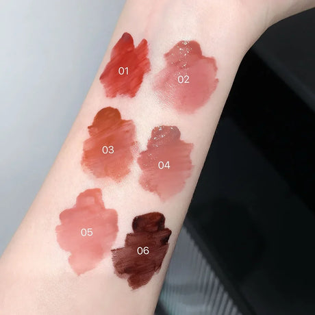 Water Light Lip Gloss Purple Mulberry Mirror Glass Glaze