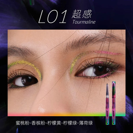 Kaleidos Eyeliner Gel Pencil Waterproof Chameleon Colour Long