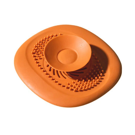 2Pcs Bathroom Hair Catcher Stopper Shower Floor Drain Cover Filter Deodorant Anti-clogging Kitchen Sink Plug Drain Strainer