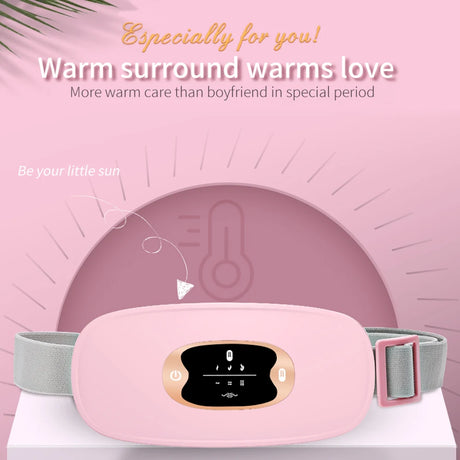 Menstrual Heating Pad Smart Warm Palace Belt for Relieving Waist Pain During Menstruation Heating Abdominal Waist Massage Tools