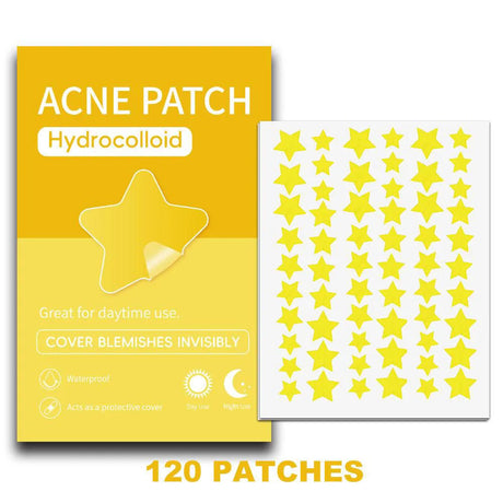 120 Counts Cute Colorful Butterfly Pimple Patches Acne Treatment Stickers Invisible Acne Cover Face Spot Pimple Patch Skin Care