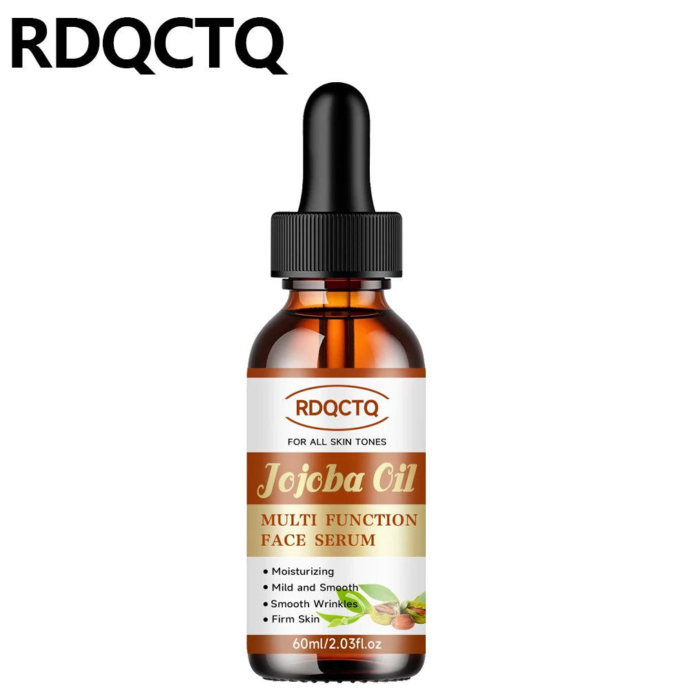 RDQCTQ Jojoba Oil Vitamin E Essential Oil Wrinkles,Brightens and Tightens the Skin, Moisturizes and Reduces Dullness 4In1 Skin