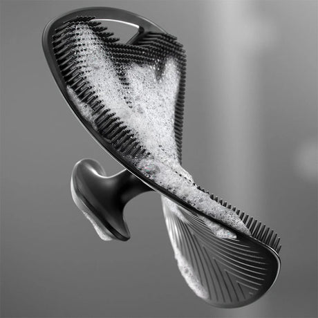 New Soft Silicone Exfoliating Brush Rub Back Brush Body Cleansing Scrubber Brush Shower Gentle Massage Bath Brush Bath Supplies