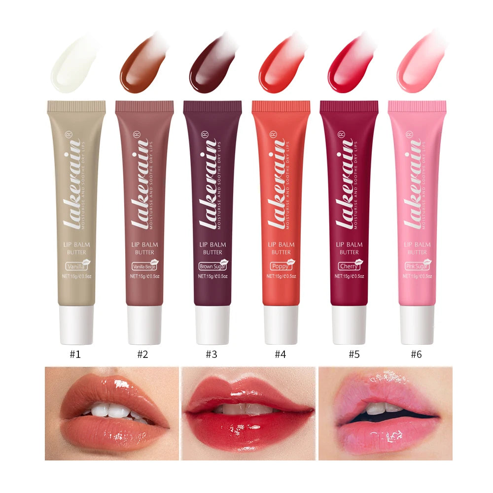 New Conditioning Butter Lip Balm Instant Moist Hydrate Shine Sheer Tint Soothing Vanilla Lip Care Repair Dry Chapped Lips Long Lasting Lip Treatment Cosmetic