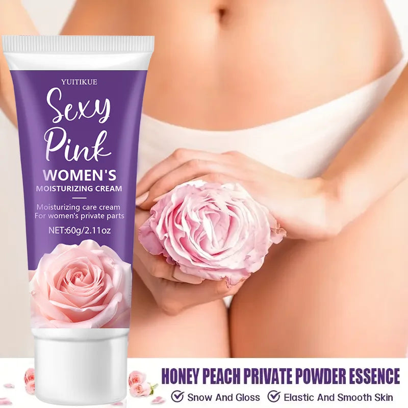 60g Female Intimate Cream - Moisturizing and deodorizing, smooth application, women's happiness and health, high-end beauty, sel