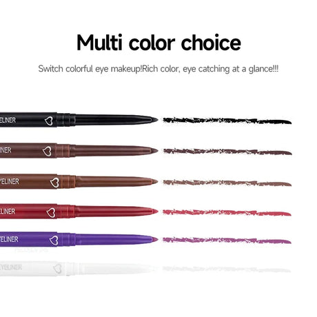 Waterproof Matte Eyeliner Pen, Quick Dry, Long-Lasting, Smooth