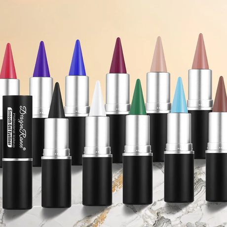 Matte Eyeliner Pencil Black White Blue Green Cream Waterproof