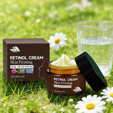 Hanchobit Retinol Cream Botanical Extracts Diminish Fine Lines Improve Skin Texture Gentle Deep Moisturizing Skin Firming Cream