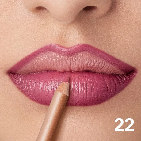 Matte Lip Liner Pencil Nude, Long-Lasting Waterproof, Smudge-Proof, Precise Outline, Smooth Creamy Formula