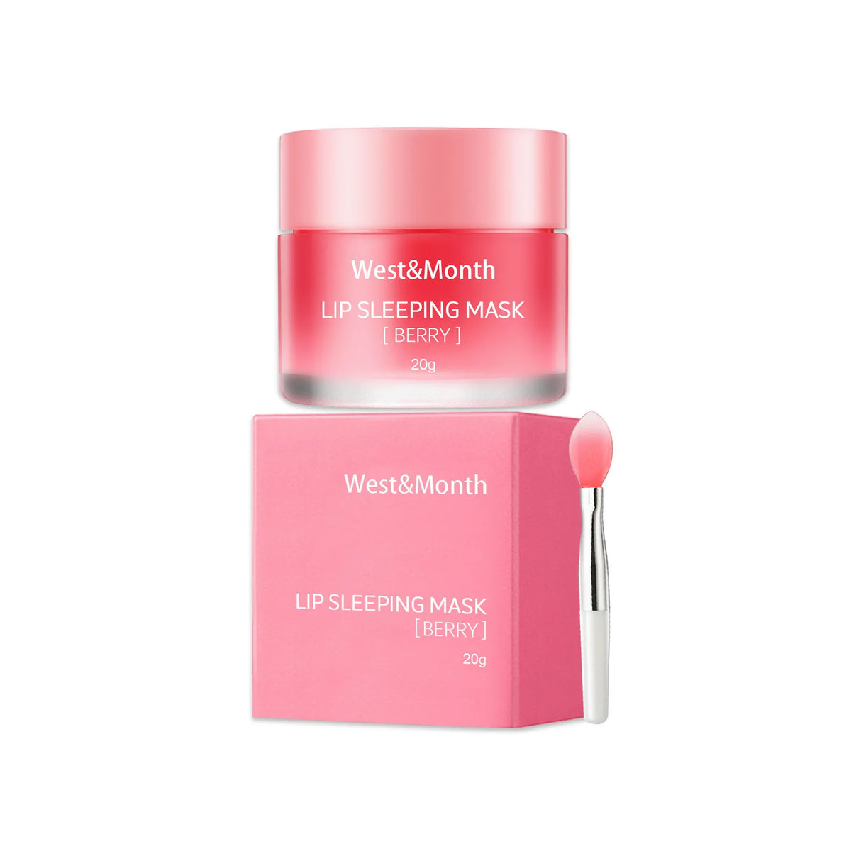 West&Month Lip Sleeping Mask Soften Cracking Lip Dead Skin Remover Dry Lips Treatment Exfoliant for Lips Nourish Jelly Lip Mask
