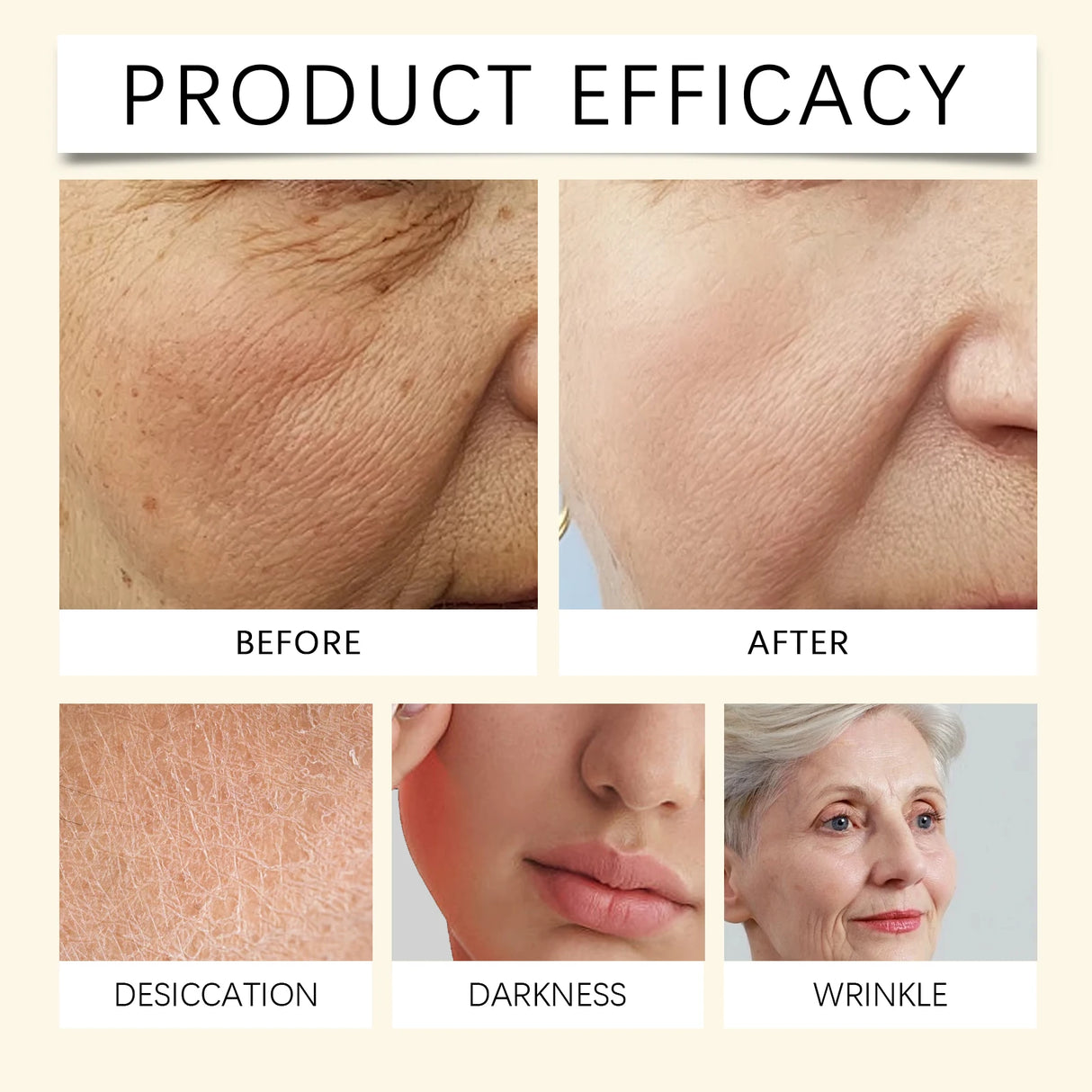 Turmeric Vitamin C Anti-Aging Cream Moisturizing Anti-Wrinkle Collagen Hyaluronic Acid Cream Skin Care Cosmetics