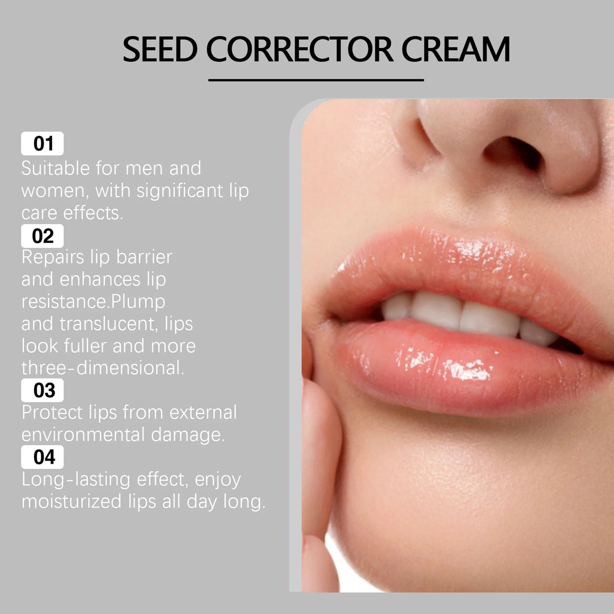 Hyaluronic Acid Moisturizing Lipstick , Refreshing, Hydrating and Preventing Cracking Diluting Lip Lines Daily Care Lip Balm 