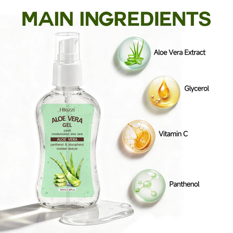 MOISTURIZER AFTER SUN ALOE VERA GEL,Quick absorption, non-greasy texture, post-sun hydration, suitable for both men and women