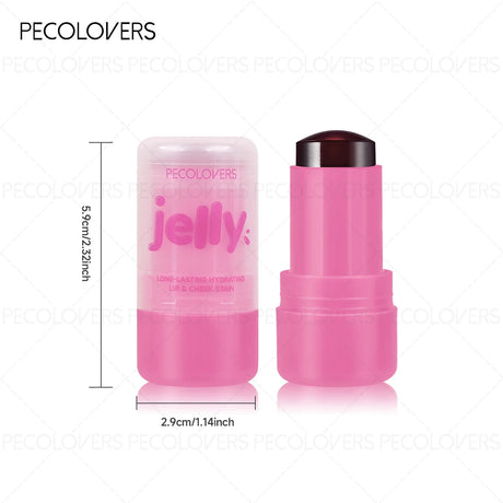 1PC Natural Soft, Long-lasting Jelly Blush - Gloss, Versatile, High Color Rendering, Suitable for Festival and Stage Makeup