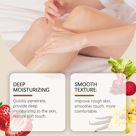OceAura Strawberry Body Oil Vanilla Sweet Caramel Perfume Moisturizing Skin Barrier Repair Nourish Marshmallow Body Massage Oil