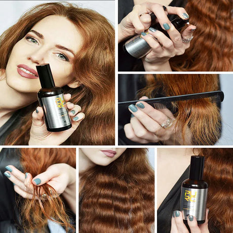 PURC Morocco Argan Oil Smoothing Hair Treatment Repair Damaged Frizz Hair Care Products for Women 100ml