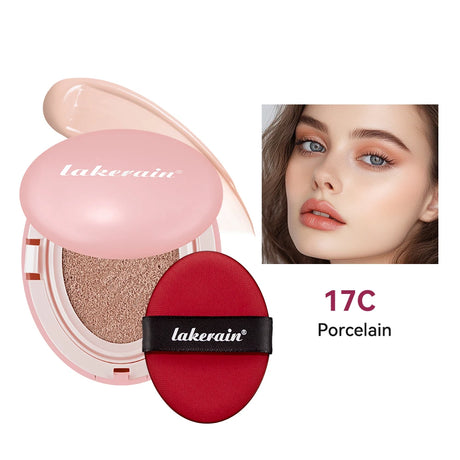 Lakerain Cushion Foundation Korean Makeup Base Mist Foundations Makeup Full Coverage Long-lasting Cc Cream Sunscreen Cosmetic