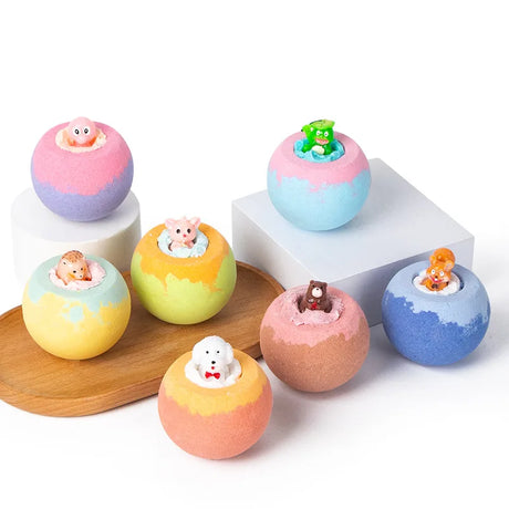 100g Bath Balls Surprise Bath Balls Surprise Gift Bath Balls Surprise Bath Balls Mermaid Sea Bath Balls With Surprise Toy Inside