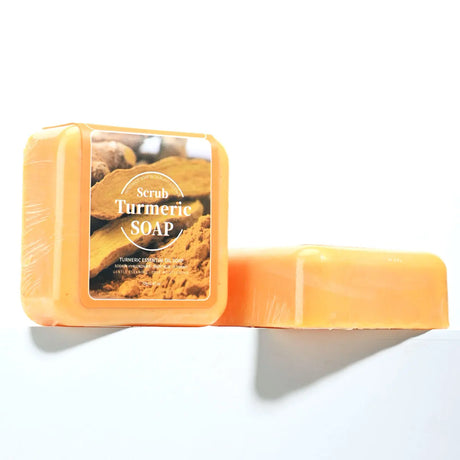 Turmeric Essential Oil Cleansing Soap Containing Citric Acid Vc Can Deeply Cleanse And Brighten The Skin It Is A Disposable Soap