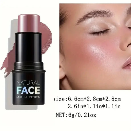 Natural Face Highlighter Concealer,Waterproof Face Contour Pen, Easily Sculpt Your Fface to Create a Perfect Light Makeup Effect