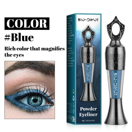 Black Eye Liner Powder Eyeliner Makeup Long-Lasting Waterproof