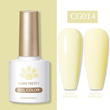 BORN PRETTY 10ML Nail Gel Polish Soak Off UV LED Semi Permanent Nail Salon Home Design French Nails Manicure Gel Nails