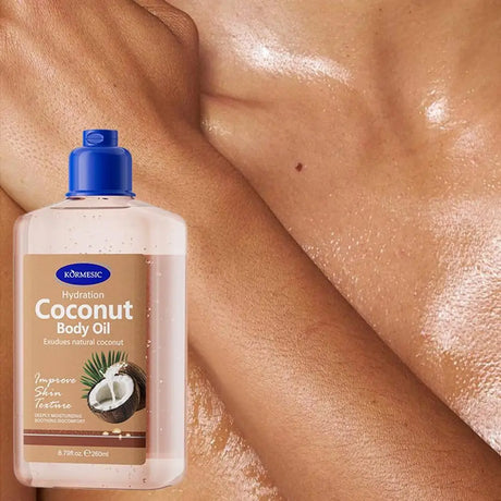 KORMESIC Coconut Moisturizing Body Oil Massage Essential in Body Skincare Care English Massage Oil Oil Body J0L1