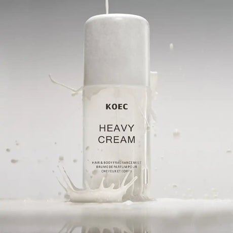 50ml KOEC Heavy Cream Fragrance Mist Perfume Moisturizing Refreshing Triple Notes Jasmine Vanilla Lemon Sugar Propylene Glycol