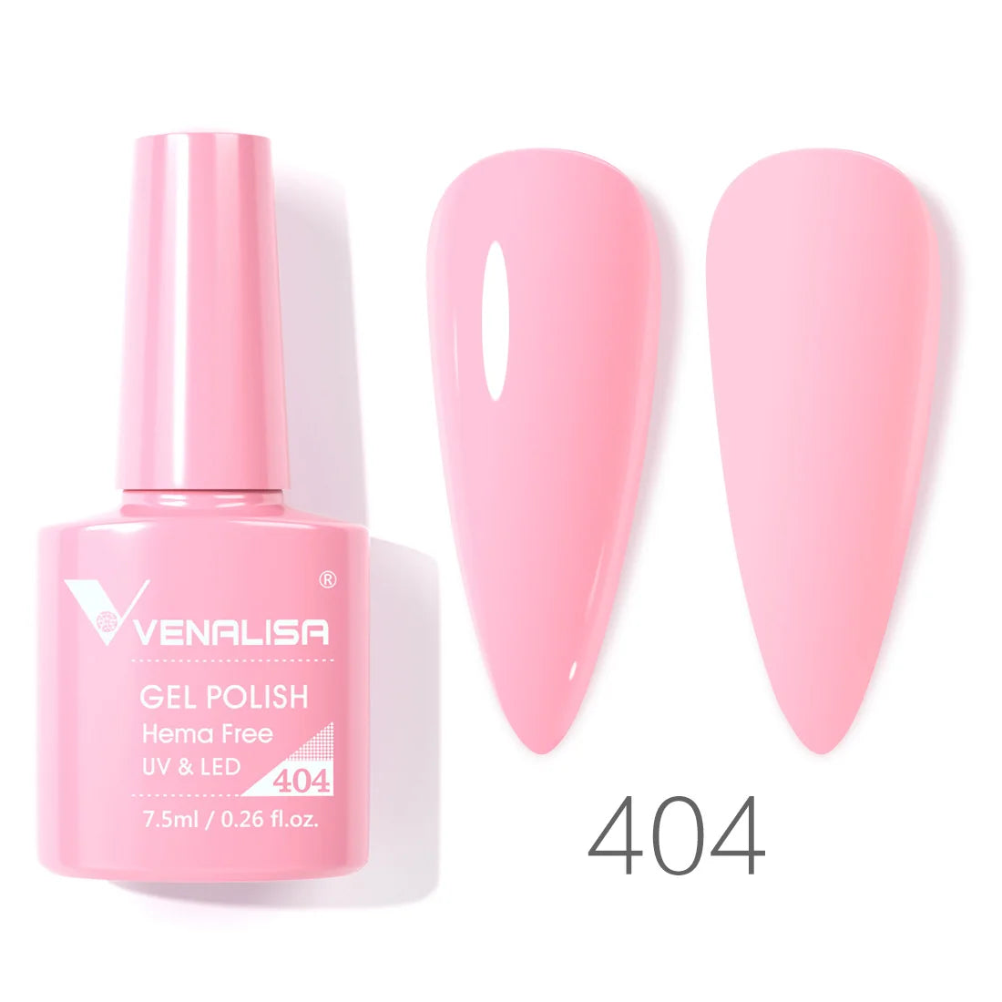 VIP5 Venalisa Nail Gel Polish Jelly Color HEMA/TPO FREE Nude Pink Semi Permanent Soak Off UVLED Gel Polish Sparkle Gel Varnish