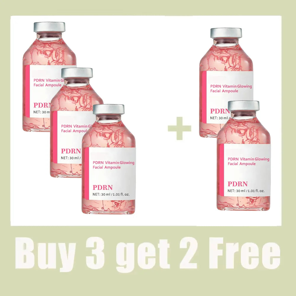 Deep Collagen Essence Peptide Activation Pink PDRN Stem Cell Ampoule Brightening Moisturizing Skincare