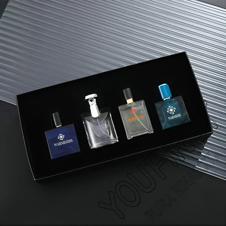 Pheromone Perfume Men For Date 120ml Cologne Masculinos Perfumes Hombre Gift Box 4 Pcs Set Charming Man Body Spray Parfums Homme
