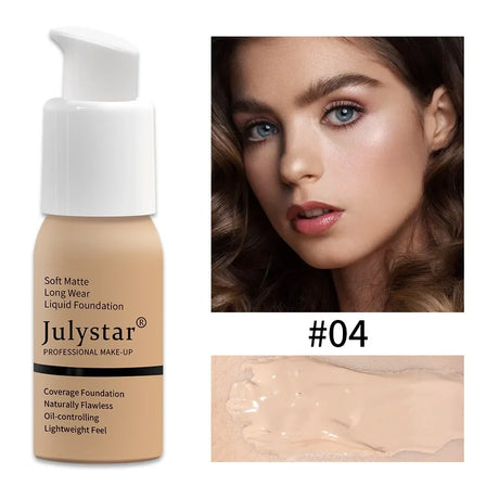Double Wear Liquid Foundation Stay in Place Long Lasting Concealer Foundation Make-up Oil Control Moisturizing Facial Makeup