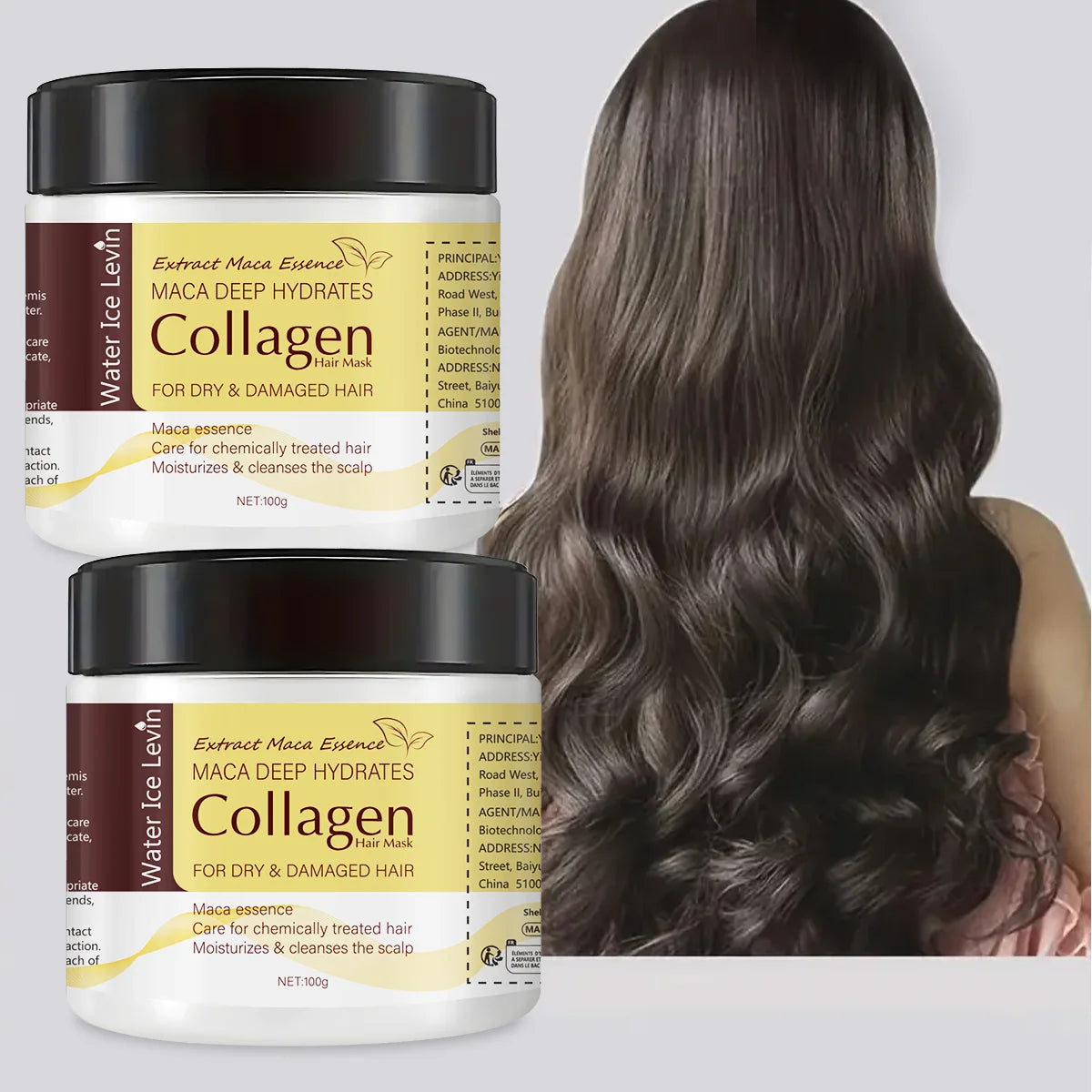 Magic Hair Mask, Contains Collagen and Keratin - Deeply Nourishes Hair with Coconut Oil - Intensely Moisturizes and Hydrates - Repairs Fine, Thin, Fragile, Dry, and Damaged Hair