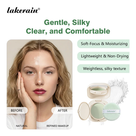 Neo Blurring Powder Setting powder Korean Oil-Control Compact with Pore Blurring Smoothing Finish Water proof Makeup