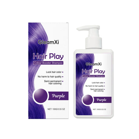 Hair Coloring Shampoo Color Enhance Hair Dye Protection Fade Yellow After Bleach Hair Non-Irritating Fixing Hair Dye Shampoo