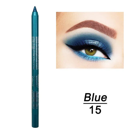 6 Color Colourful Eyeliner Pen High Pigment Pearly Shimmer