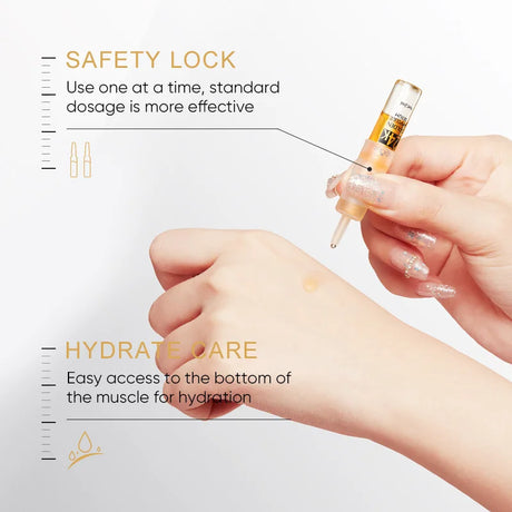 Vitamin C Face Whitening Serum Dark Spots Freckles Removal Hyaluronic Pore Minimizer Anti Aging Wrinkle Remove Golder Essence