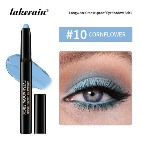 Eyeshadow Liner Sticks Matte Shimmer Waterproof Metallic Glitter