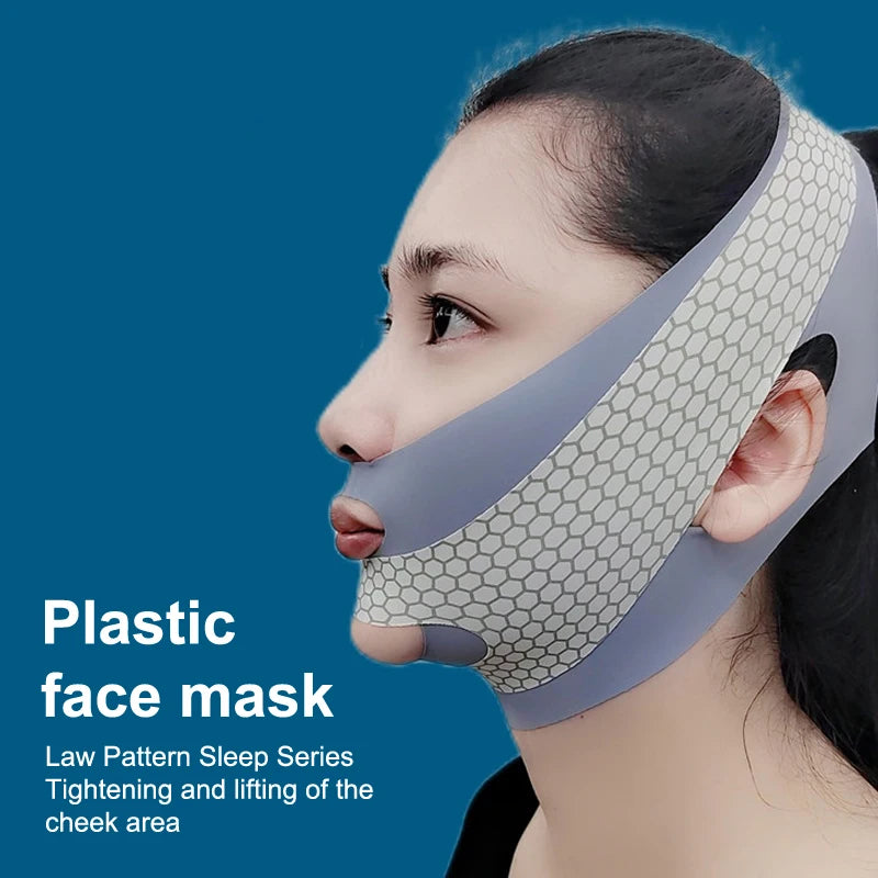 1pc Face-Lift With Sleep Faces V Shaper Facial Slimming Bandage Relaxation Shape Lift Reduce Double Chin Face Thining Band