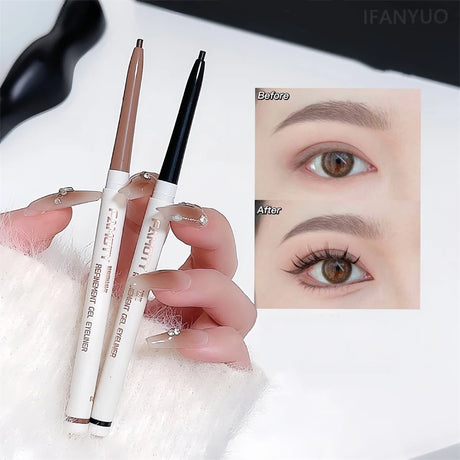 1-Piece Lying Silkworm Eyeliner Gel Pen Smooth Long Lasting
