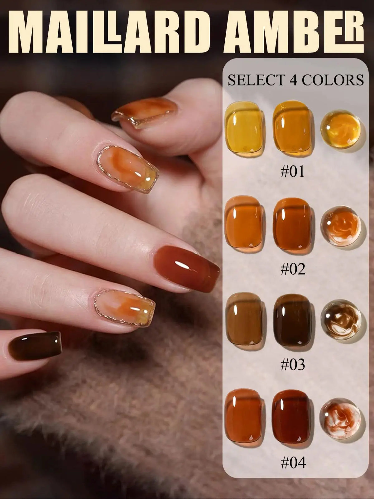WS Black Glass Cat Magnetic Gel Nail Polish Punk Style Nail Art Manicure Varnis Semi Permanent Gel for Winter Nail Supplies