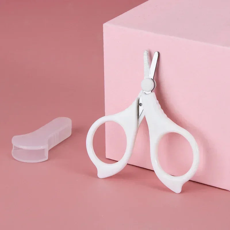 Safety Scissors Trimmer Manicure Cutter Special Scissor Babies Care Tools Accessories Newborn Baby Nail Clipper Convenient