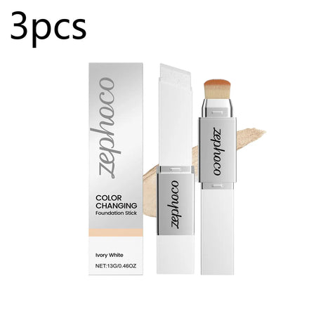 2 In 1 Color Changing Foundation Stick High Concealer