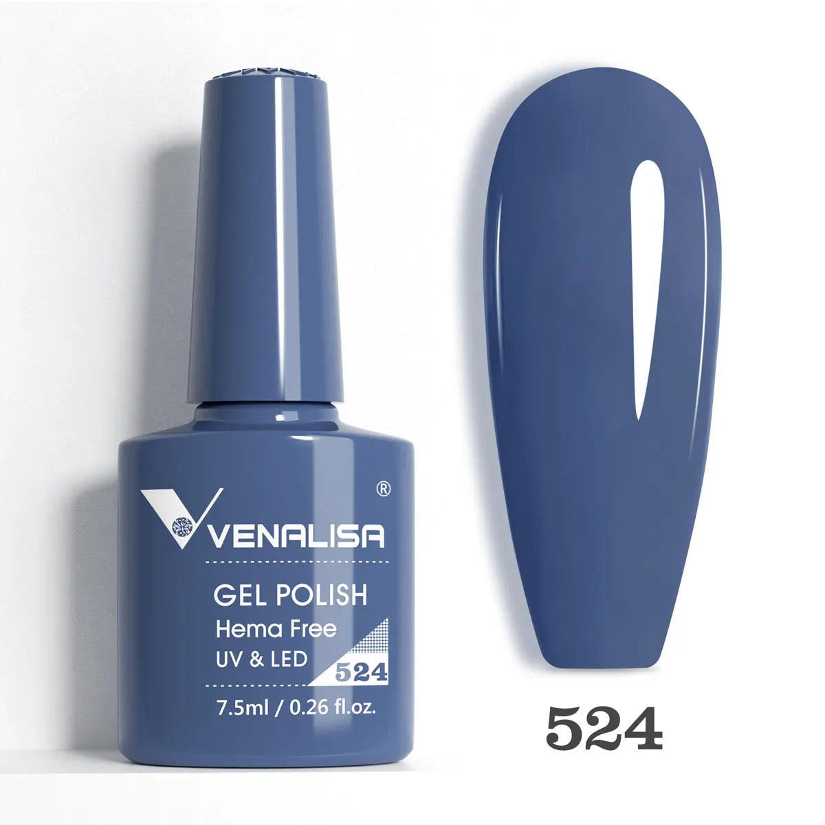 VIP5 Venalisa Nail Gel Polish Jelly Color HEMA/TPO FREE Nude Pink Semi Permanent Soak Off UVLED Gel Polish Sparkle Gel Varnish