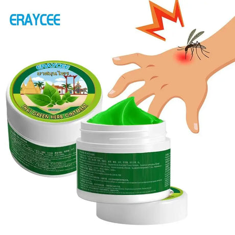 Mint Ointment Relieve Dry and Itchy Skin Cooling Cream Prevent Insect Bites Skin Redness and Swelling Treatment Body Care 10g