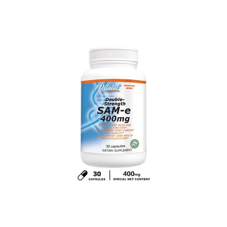 Sam-E 400mg Joint Supplement - Supports Joint Health, Brain Function, Improves Mood, Boosts Energy Levels, Relieves Stress