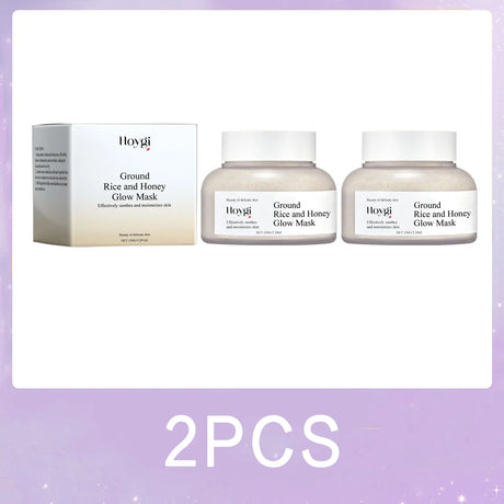Rice Honey Glow Mask Moisturize Hydrating Nourishing Face Tightening Kaolinite Rice Raw Pulp Sleeping Clay Mask Korean Skin Care